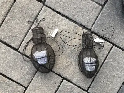 Metal Wall Sconses with candle holders, View more