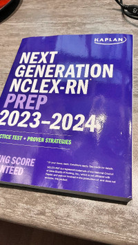 NCLEX RN Prep Textbook - 23/24 Kaplan edition