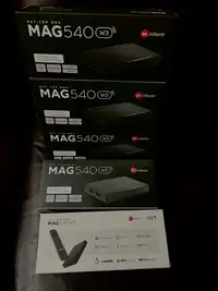 MAG540W3 MAG 540 NEW 4K linux new 1yr included 