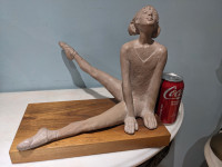 1976 Austin Products cast stone ballerina statue figurine