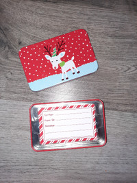 Gift card tin