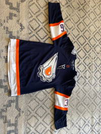 NHL reverse retro Oilers jersey