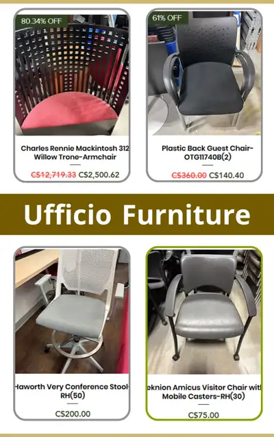 Ufficio Furniture-Your Office Furniture Solution! Our Address: 1215 Meyerside Drive, Unit 7 Mississa...