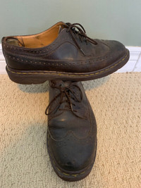 Men's Dr. Marten wingtip shoes