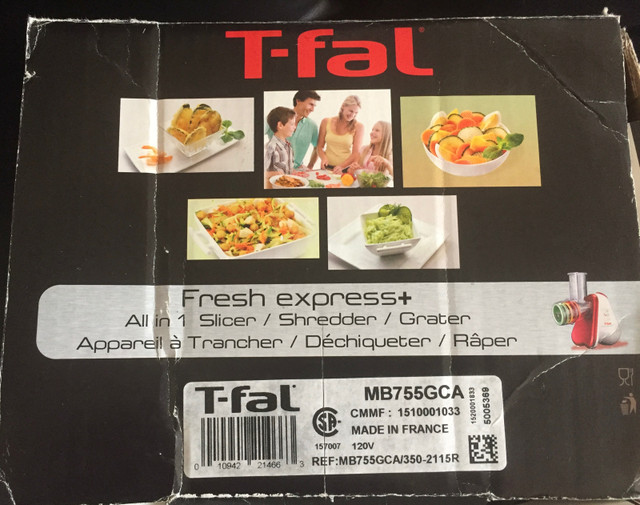 T-far Fresh Express+ food processor dans Robots culinaires et mélangeurs  à Ville de Montréal - Image 4