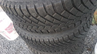 Gislaved winter tires(225x60R17) on 5x114.3 rims