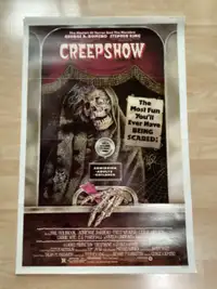 Creepy original 27x41” poster from the movie ‘CREEPSHOW’