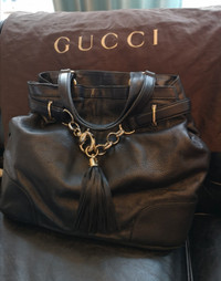 Gucci Leather Sienna Tote