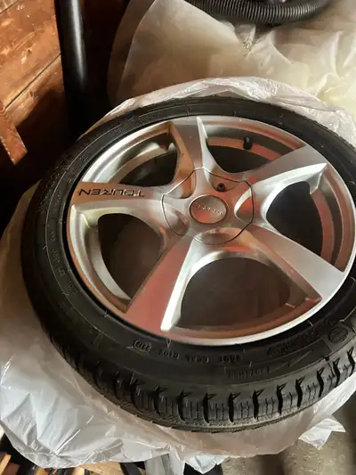 I have for sale for winter tires and rims 225/45 R17 in very good condition the tires are Michelin x...