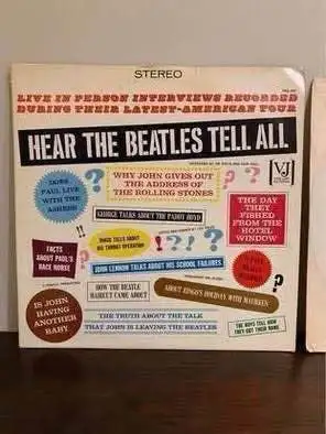 Vintage Beatles LP - "Hear The Beatles Tell All”, View more