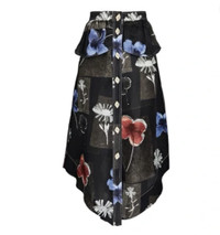 Ganni Floral Printed Skirt