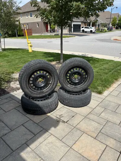 Toyo GSi-5 (225/65R 17). Driven for 3 winters (November to Mid-March). Purchased a new vehicle and t...
