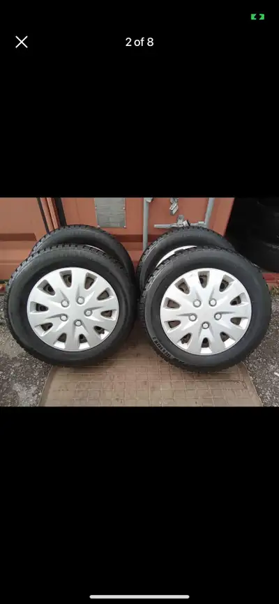 Set of 4 UNIROYAL Winter tires with rims (225 65 17) Pattern (5x114.3) 2022 TOYOTA RAV4