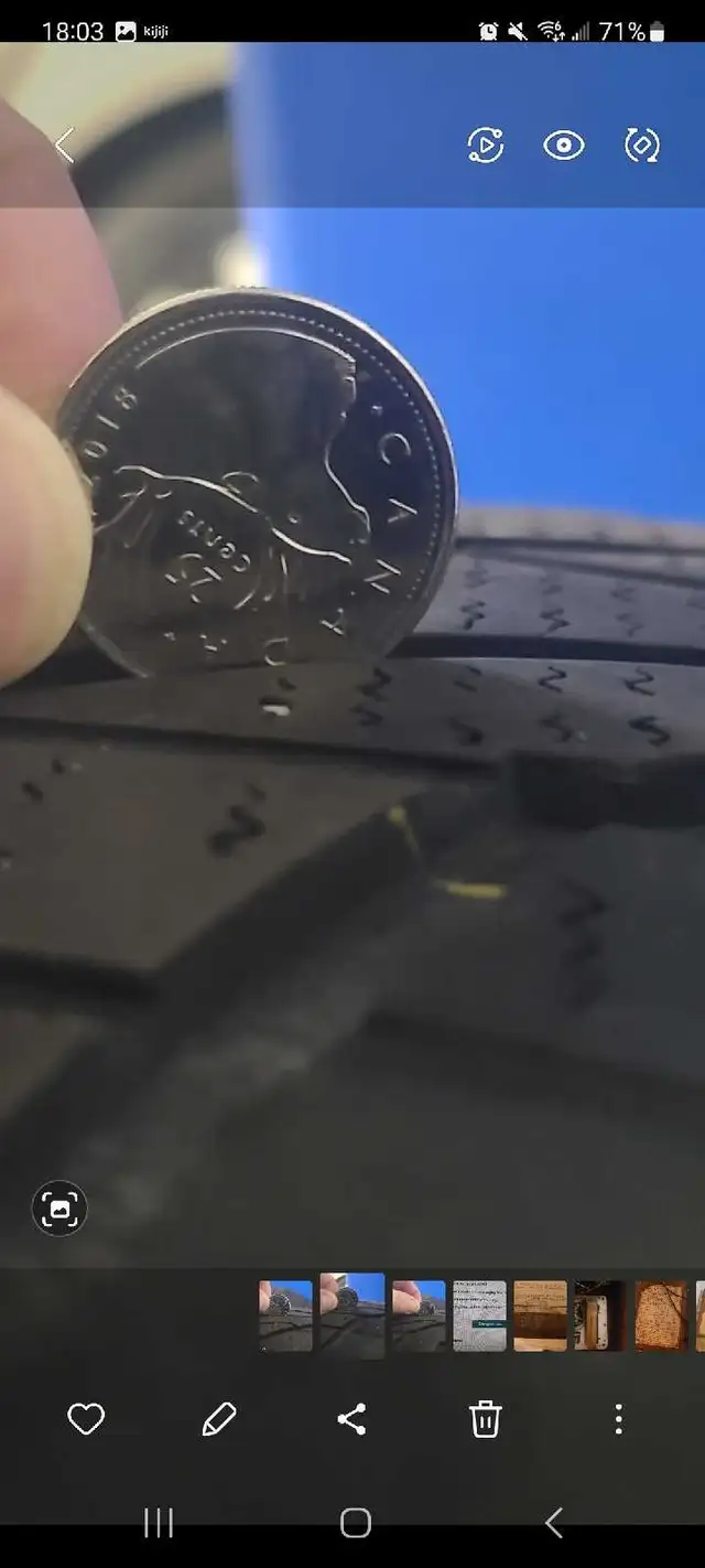 Two Uniroyal tires in Tires & Rims in Bedford - Image 4