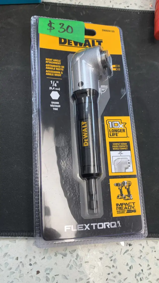 DEWALT Right Angle Drill Attachment