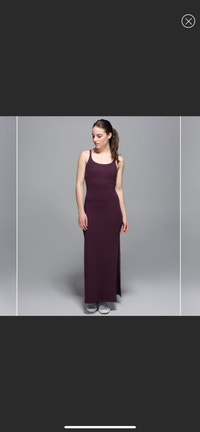 Lululemon Refresh Maxi Dress EUC