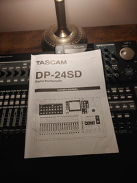 Tascam DP24 SD home studio recorder