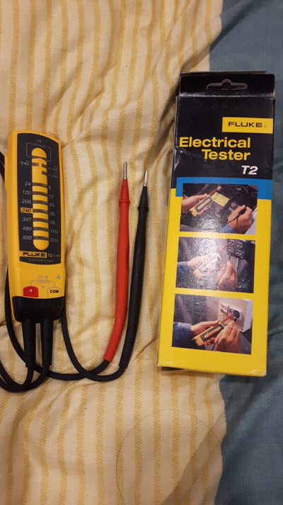 LIKE NEW Fluke T2 electrical tester!, View more