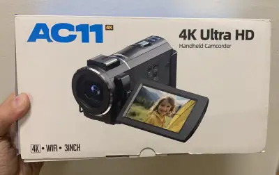 AC11 4K Ultra HD Camcorder, View more
