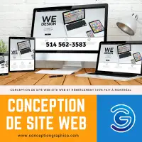 Conception site web, 499$, Création site web, Website design