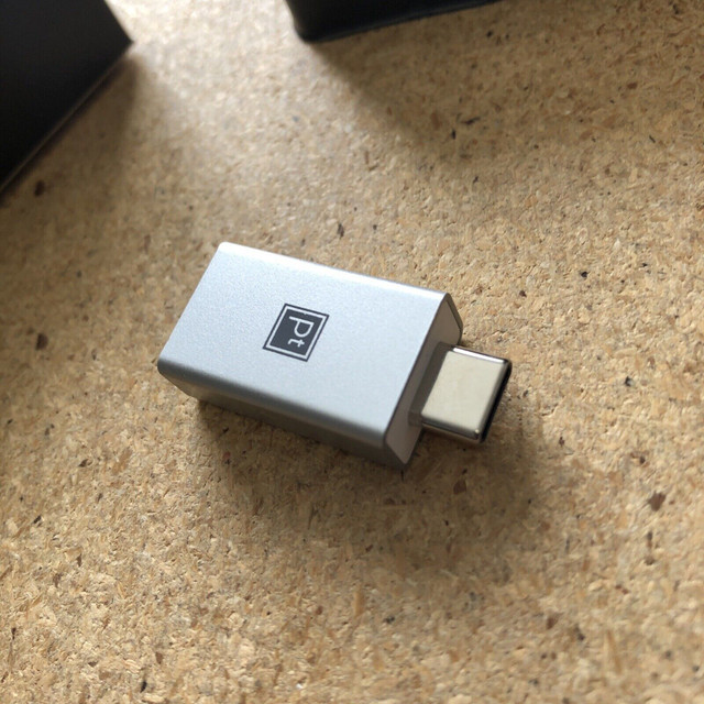Platinum USB C Type C to USB-A 3.0 Adapter- Macbook PC Surface in Other in Ottawa - Image 2