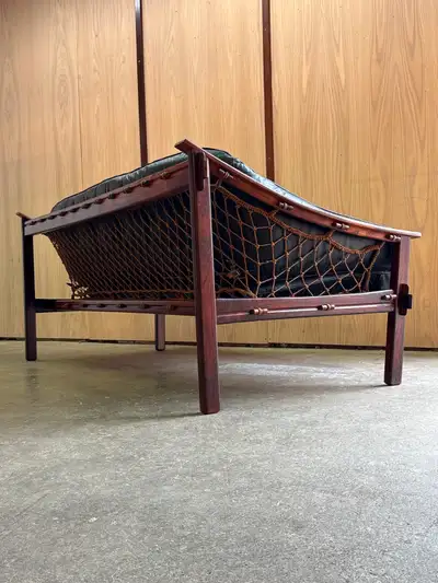 1960s Danish Rosewood and Leather Diplomat Chairs by Finn Juhl, View more