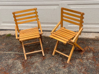 “Vintage Child’s Folding Chairs” $10 Each. Located near Berwick.