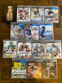 Various PS3 Sports Games