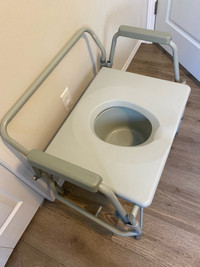 Used Commode - plus size with removable potty