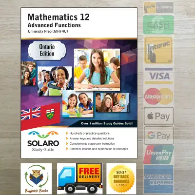 Inner GTA Delivery Available, Buyback Books Inc. (905) 243-6205 Based on the Ontario ‘Advanced Funct...