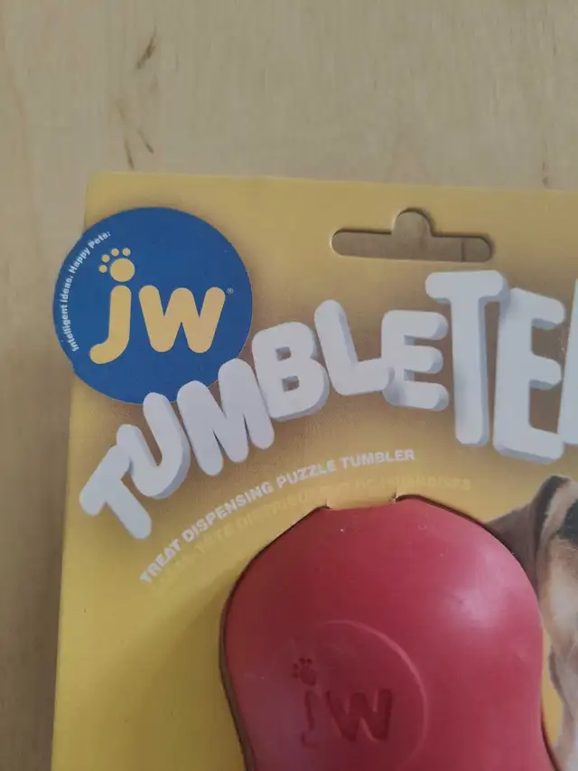 JW Tumble Teez Treat Dispensing Dog Toy plus a Fetch Toy in Accessories in St. Catharines - Image 4
