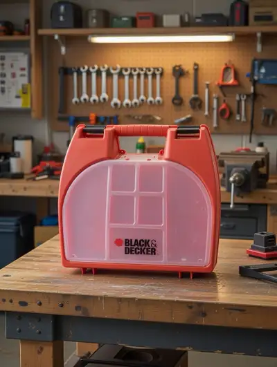 toolbox black and decker tool case , View more