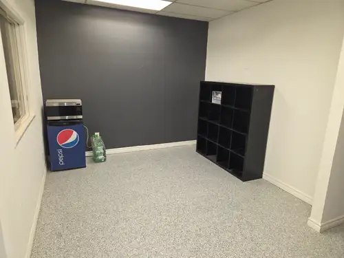 Office space for one or two staff. Washroom, earehouse space if needed with racking. Acess to loadin...