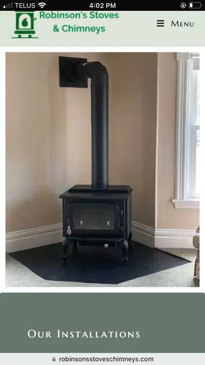 WOOD STOVE-PELLET STOVE/ FIREPLACE INSTALLATION, View more