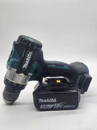 MAKITA 18V Lithium-Ion Brushless Cordless hammer drill w/battery, View more