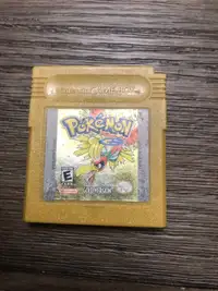 Pokémon gold gameboy game 