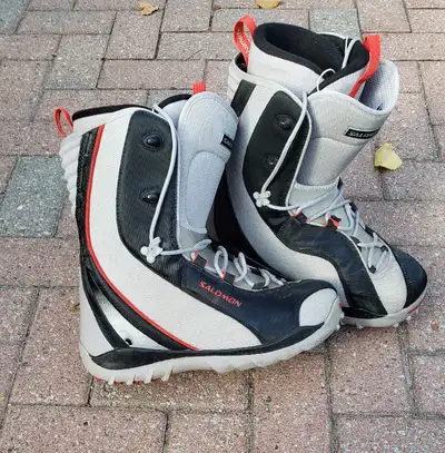 Salomon Snowboard Boots Excellent condition size 11.5, View more