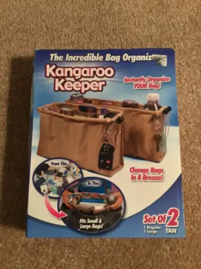 Bag organizers - brand new unopened, View more