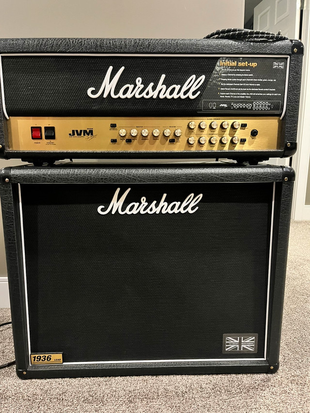 Marshall JVM 205H Amp / 1936 Lead Cabinet New in Amps & Pedals in Edmonton