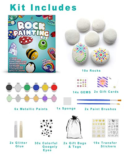 Complete rock painting kit in Hobbies & Crafts in Oakville / Halton Region - Image 2