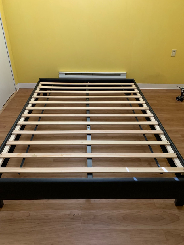 Platform bed (single, double, queen & king) no boxspring needed in Beds & Mattresses in Chilliwack - Image 3