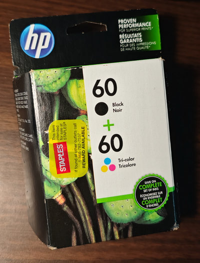 HP 60 Ink Cartridges, View more