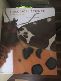 Biological science textbook and student solutions 