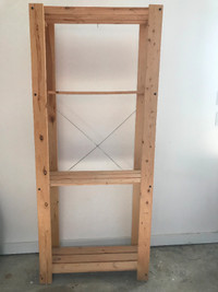 Ikea Wood Shelf Unit