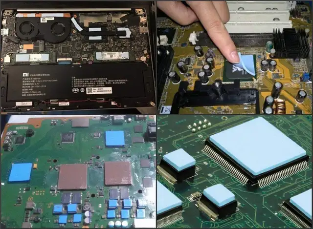 RGeek 6.0W/mK Thermal Pad GPU CPU Heatsink Cooling Conductive Si in Other in City of Montréal - Image 2
