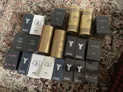 Any type of perfume u want we have ysl Dior GIO jpg dm for info u can also cal me or text me (613) 7...
