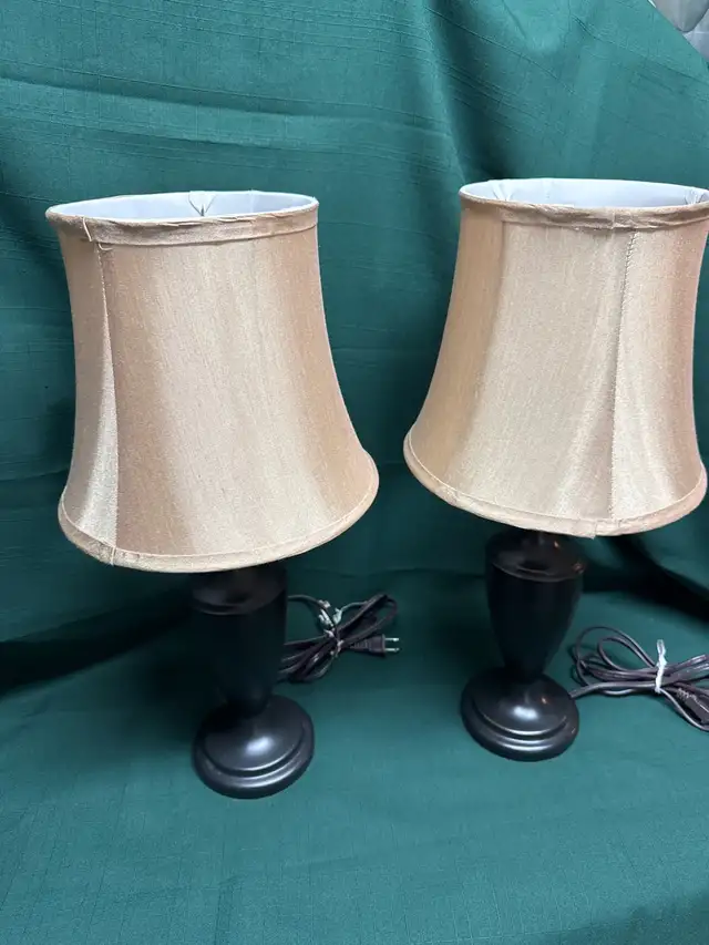 2 beautiful lamps like new 21” tall in Indoor Lighting & Fans in Calgary - Image 5