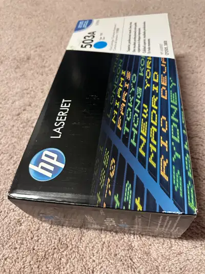 HP 503A (Q7581A) Cyan Original Toner Cartridge SEALED, View more