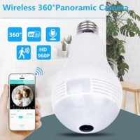 HD Bulb mini camera camcorder wifi IP Infrared Motion Detection