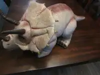 Large toy dinosaur triceratops